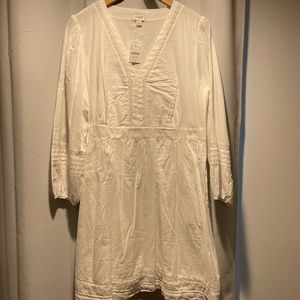 NWT White J. Crew Dress!!